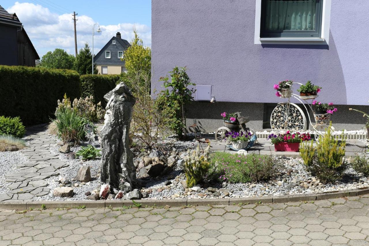 Appartamento Haus Lila Welle Nordhalben Esterno foto